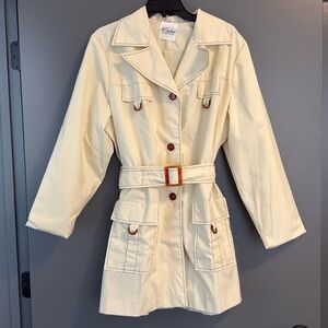 Lightweight linen vintage jacket